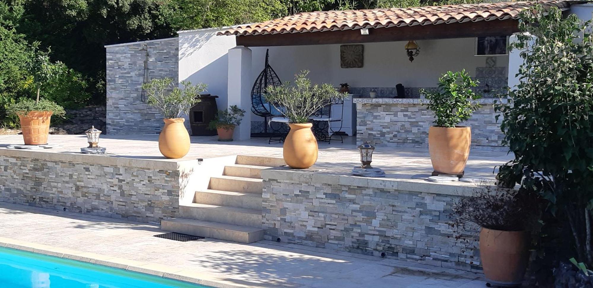 Les Chambres Manon - Piscine, Spa, Tennis Belcodene 外观 照片